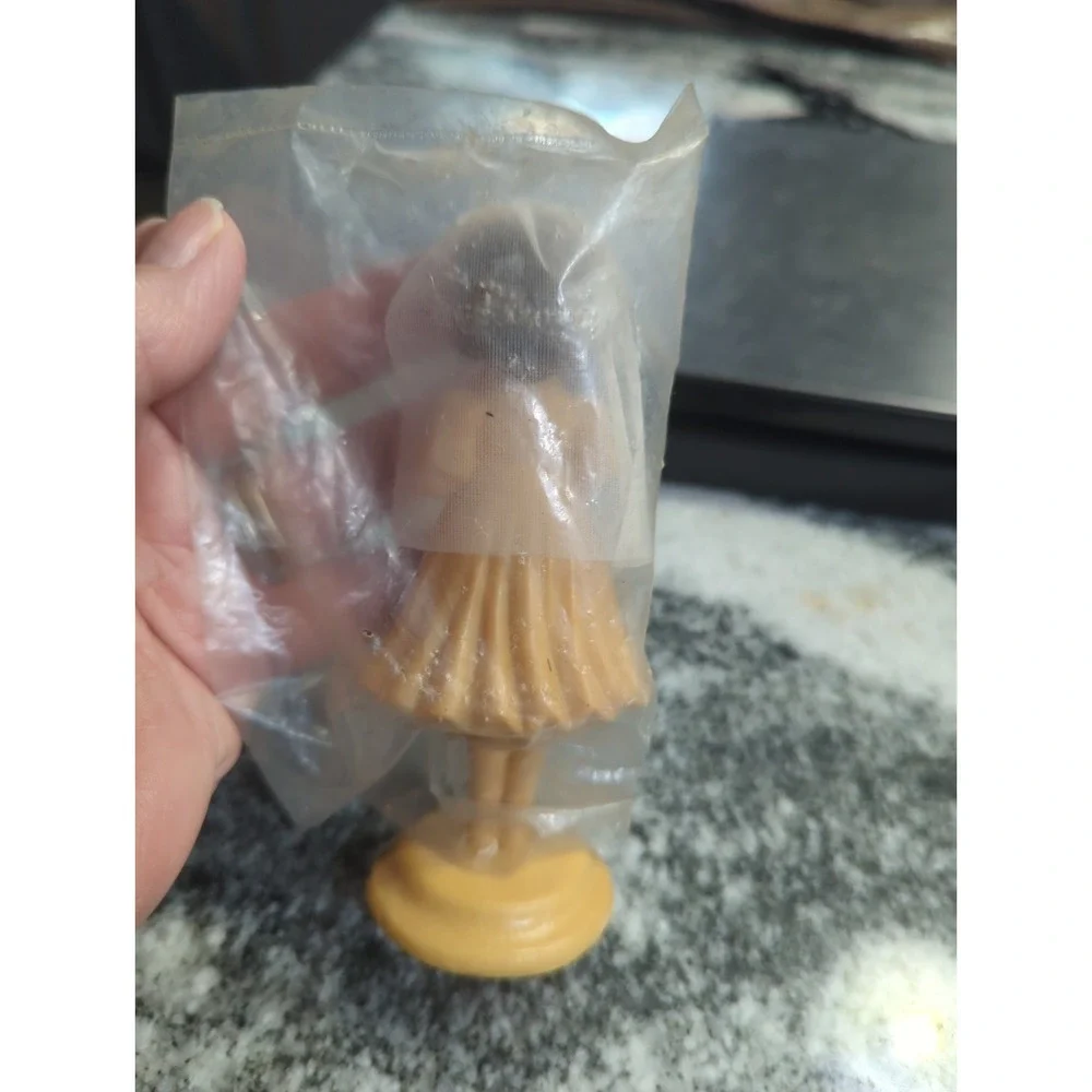Vintage Wilton First Communion Girl Cake Topper Decoration Holdng a Bible
